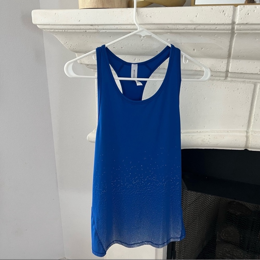Blue Workout Tank
